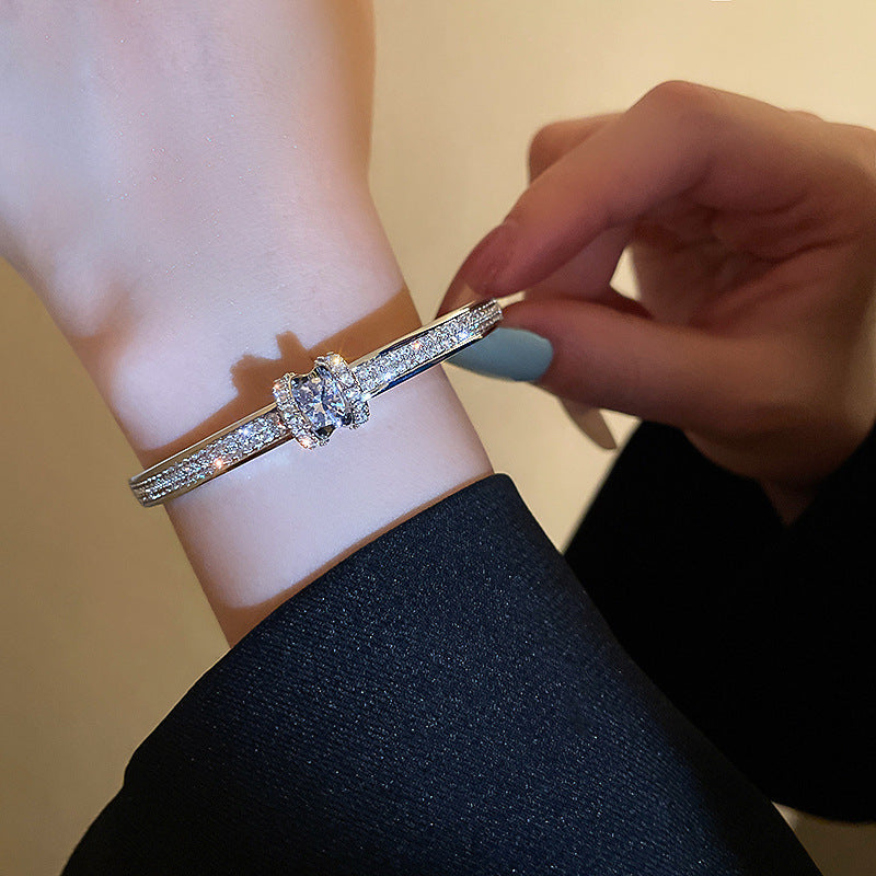 Wholesale Diamond Zircon Geometric Bracelet